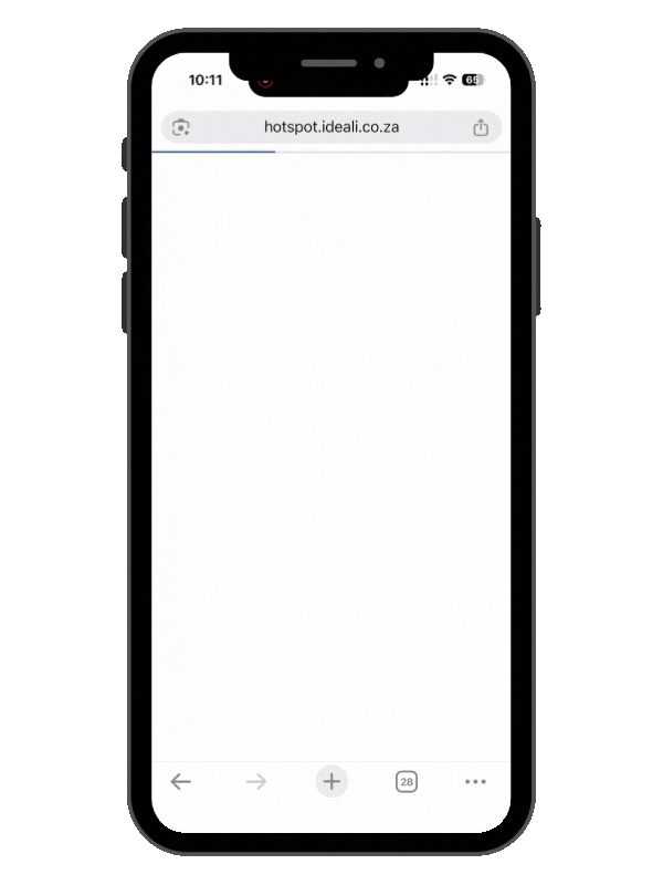 Captive Portal login process for Arty Seven